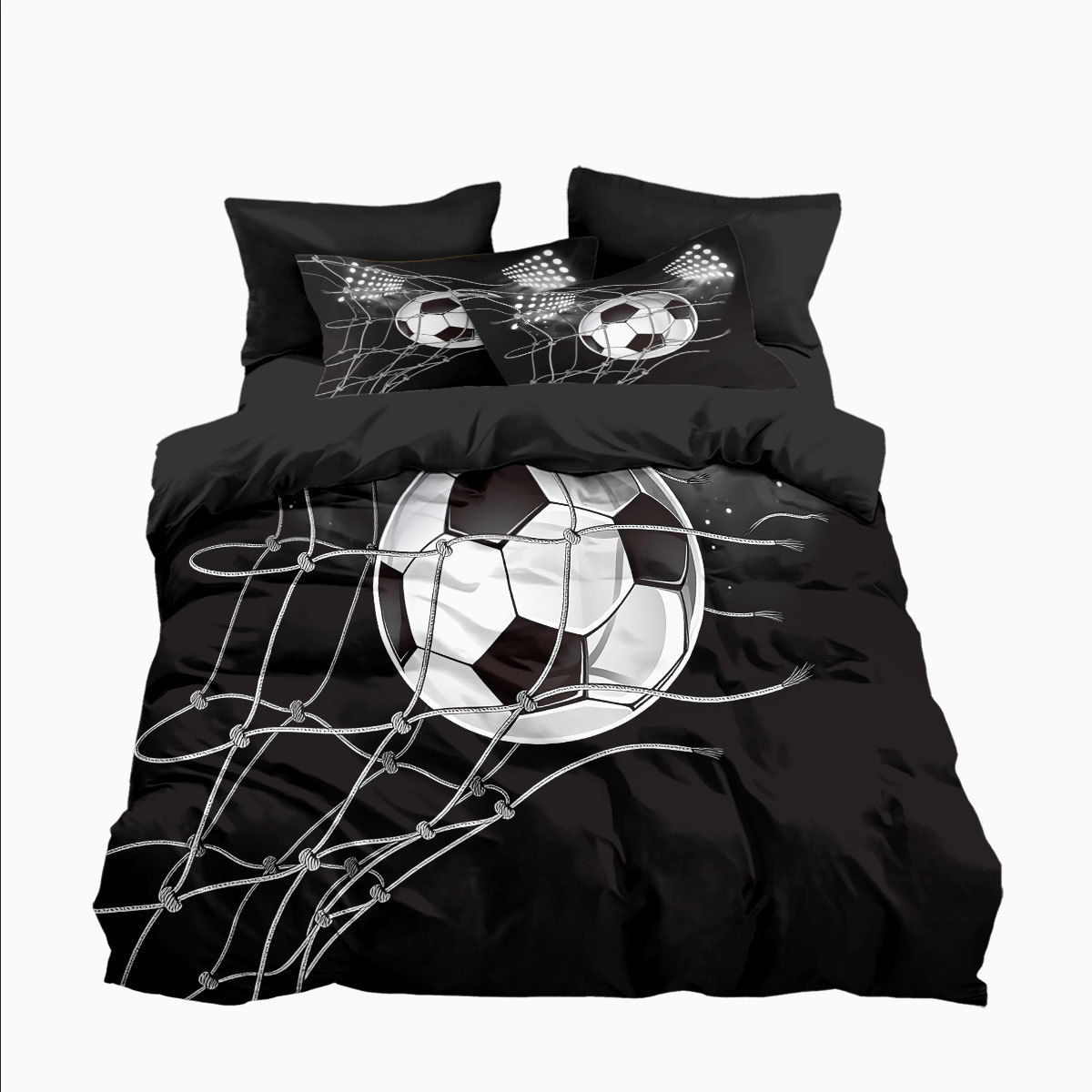 3D Printing Quality - High-quality Football Sports Theme Duvet Cover