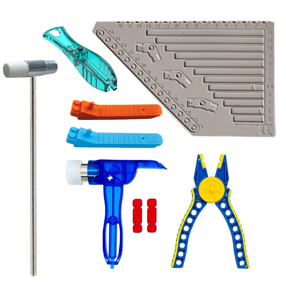 3D Printing Excavator - Bricks Toys Measuring Plate Building Blocks