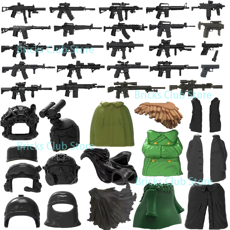 3D Printing Lego Bricks - Military 3D-Printed Gun Building Blocks Troop