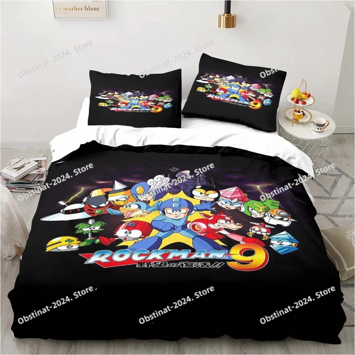 3D Printing Rock - 3D Mega Man X Dive Bedding