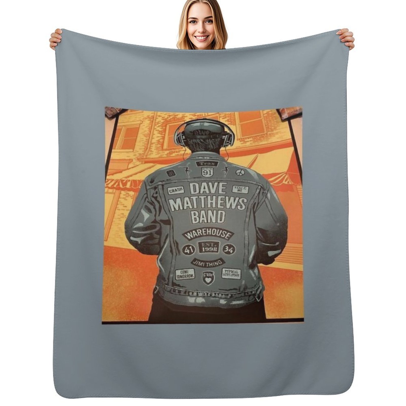 3D Printing Warehouse - WAREHOUSE Throw Blanket Warm Throw Blanket