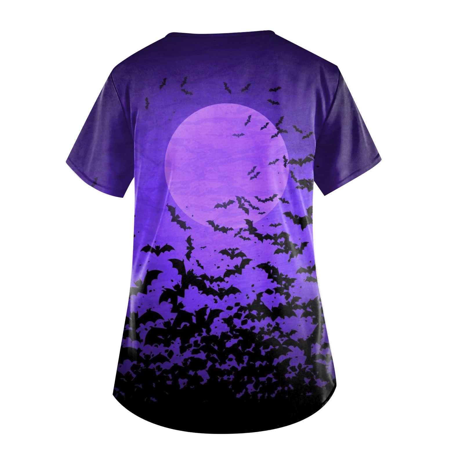 Halloween Bat Pattern T-Shirt  - 3D Printing For Medical review and price