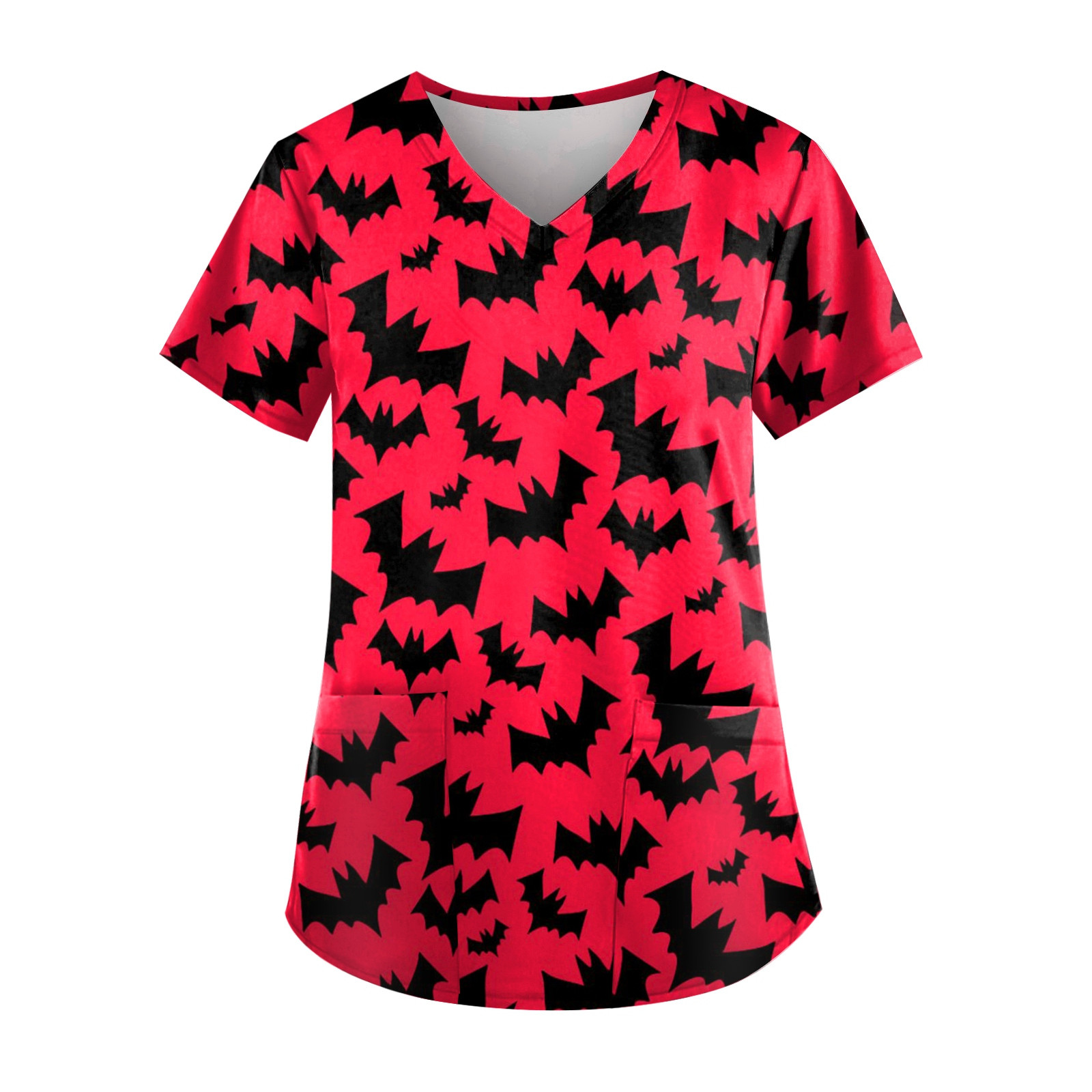 Halloween Bat Pattern T-Shirt  - 3D Printing For Medical review and price