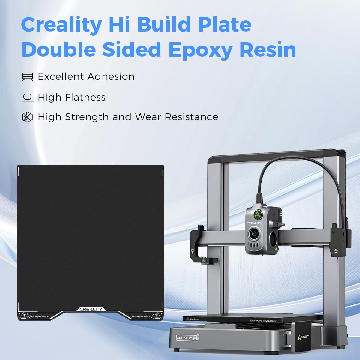 Creality Hi Epoxy Resin Build  - 3D Printer Bed Spring review and price