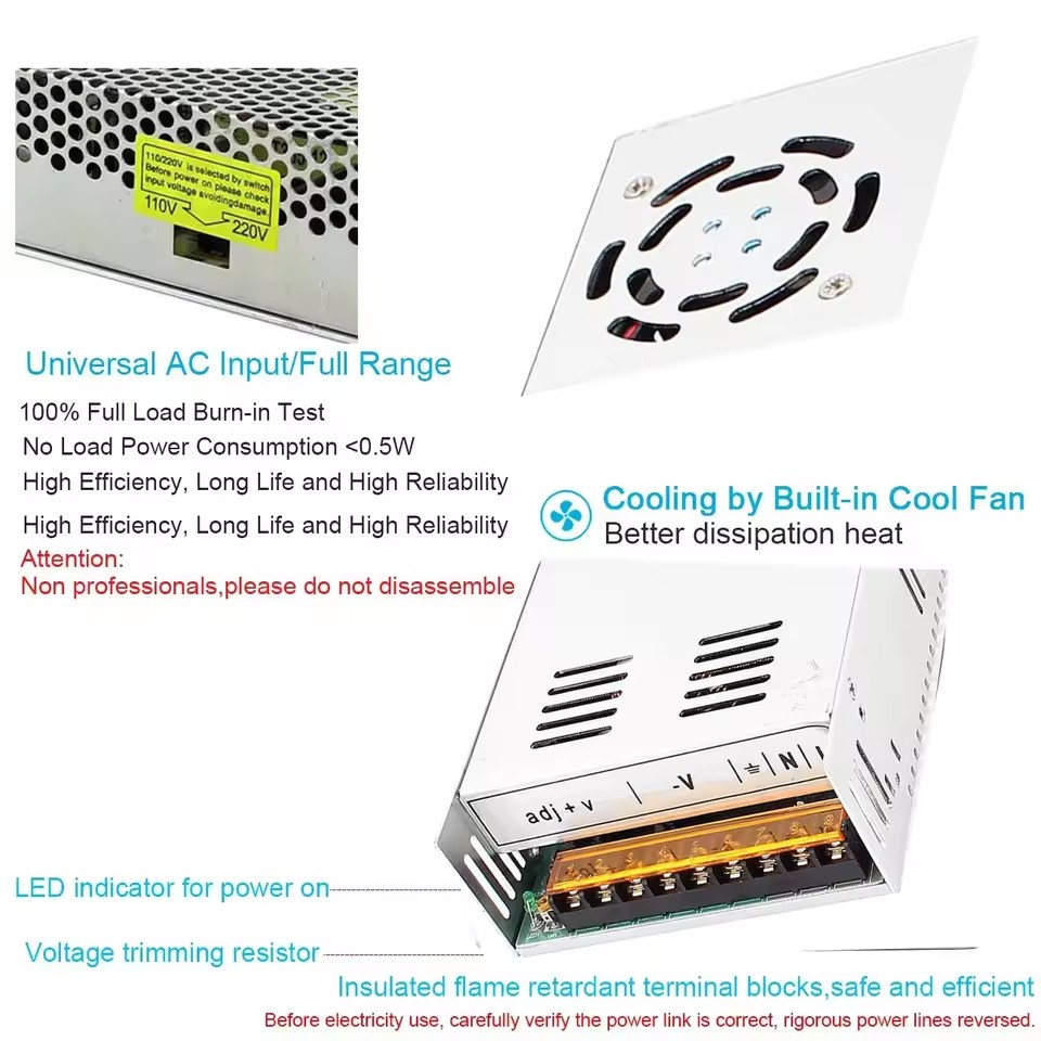 Switching Power Supply DC 5V 2 - 3D Printer Power Supply review and price