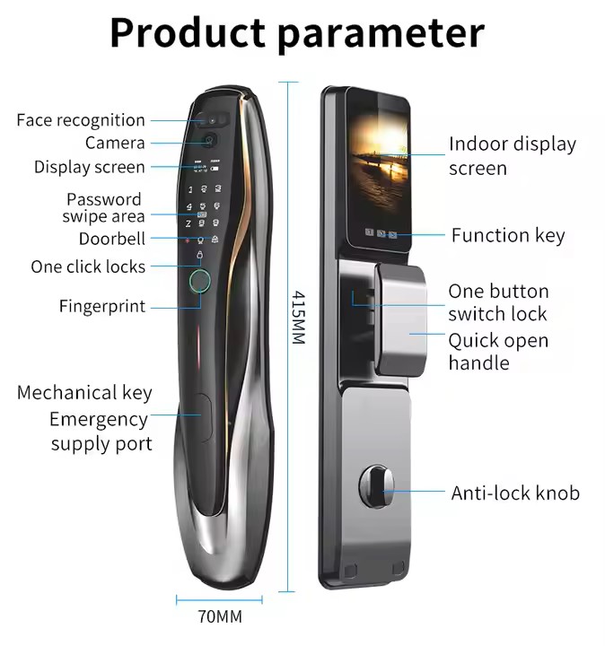 Tuya WiFi 3D face and fingerpr - 3D Printing Videos review and price