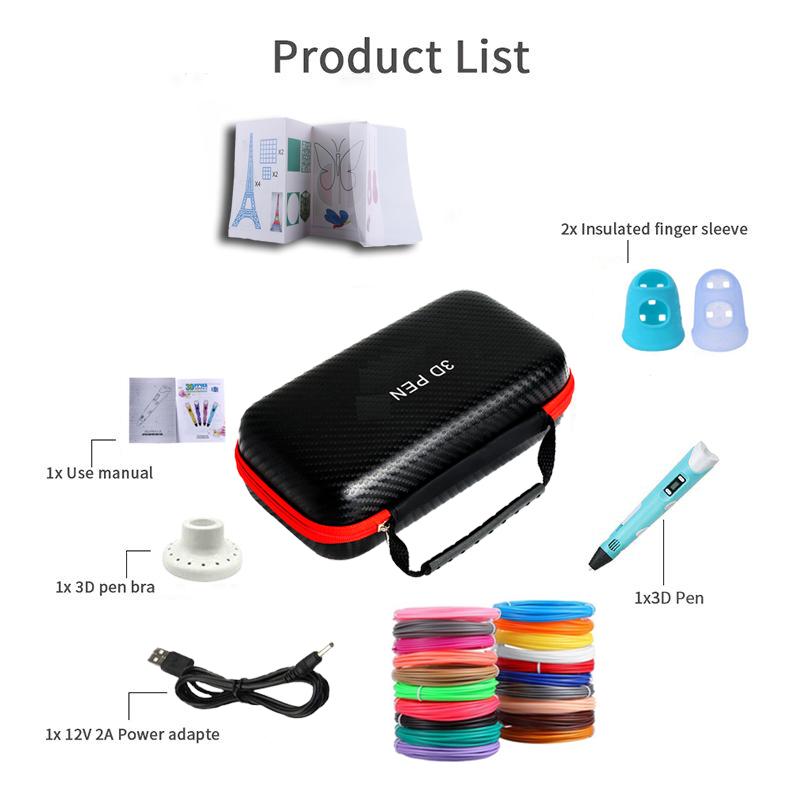 3D Pen With LCD Screen Compati - 3D Printing Excavator review and price