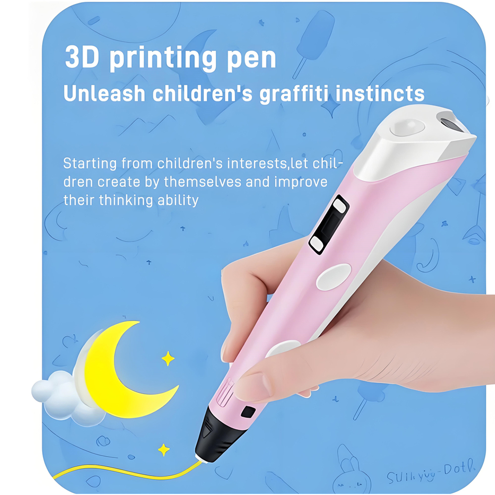 3D Pen With LCD Screen Compati - 3D Printing Excavator review and price