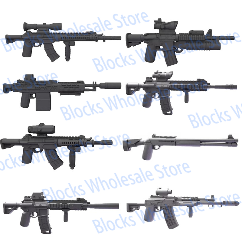 MOC Military Figure Equipment  - 3D Printing Lego Bricks review and price
