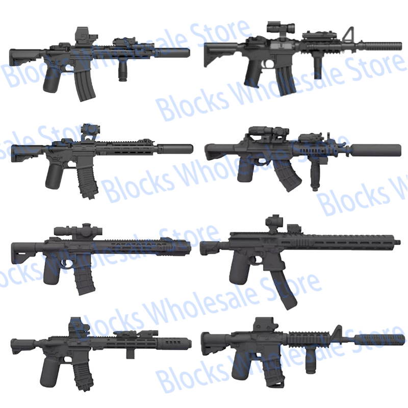MOC Military Figure Equipment  - 3D Printing Lego Bricks review and price