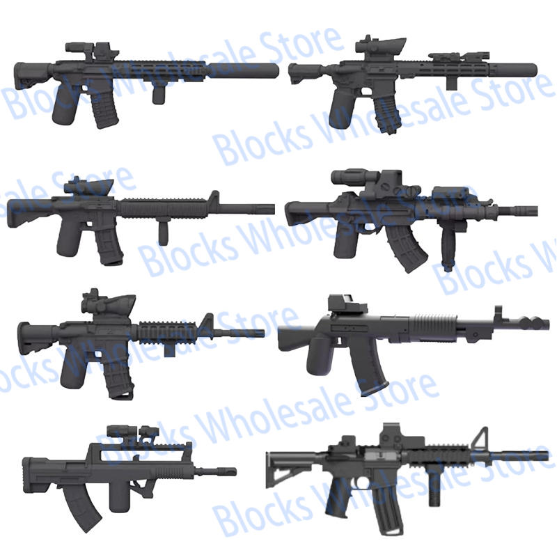 MOC Military Figure Equipment  - 3D Printing Lego Bricks review and price