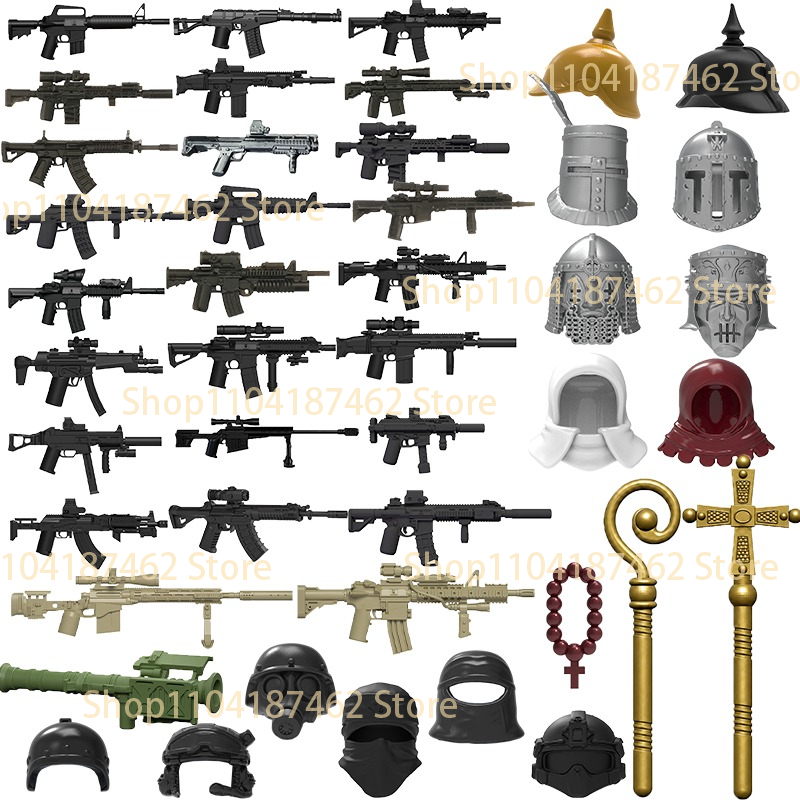 Military Soldiers Figure Equip - 3D Printing Lego Bricks review and price