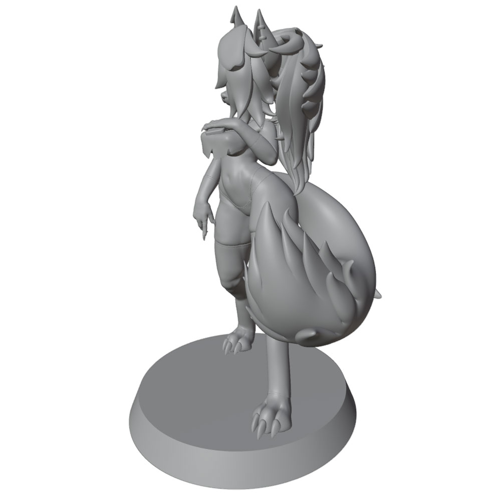 1/24=75mm-1/10=175mm Anime Cha - 3D Printing Mockup review and price