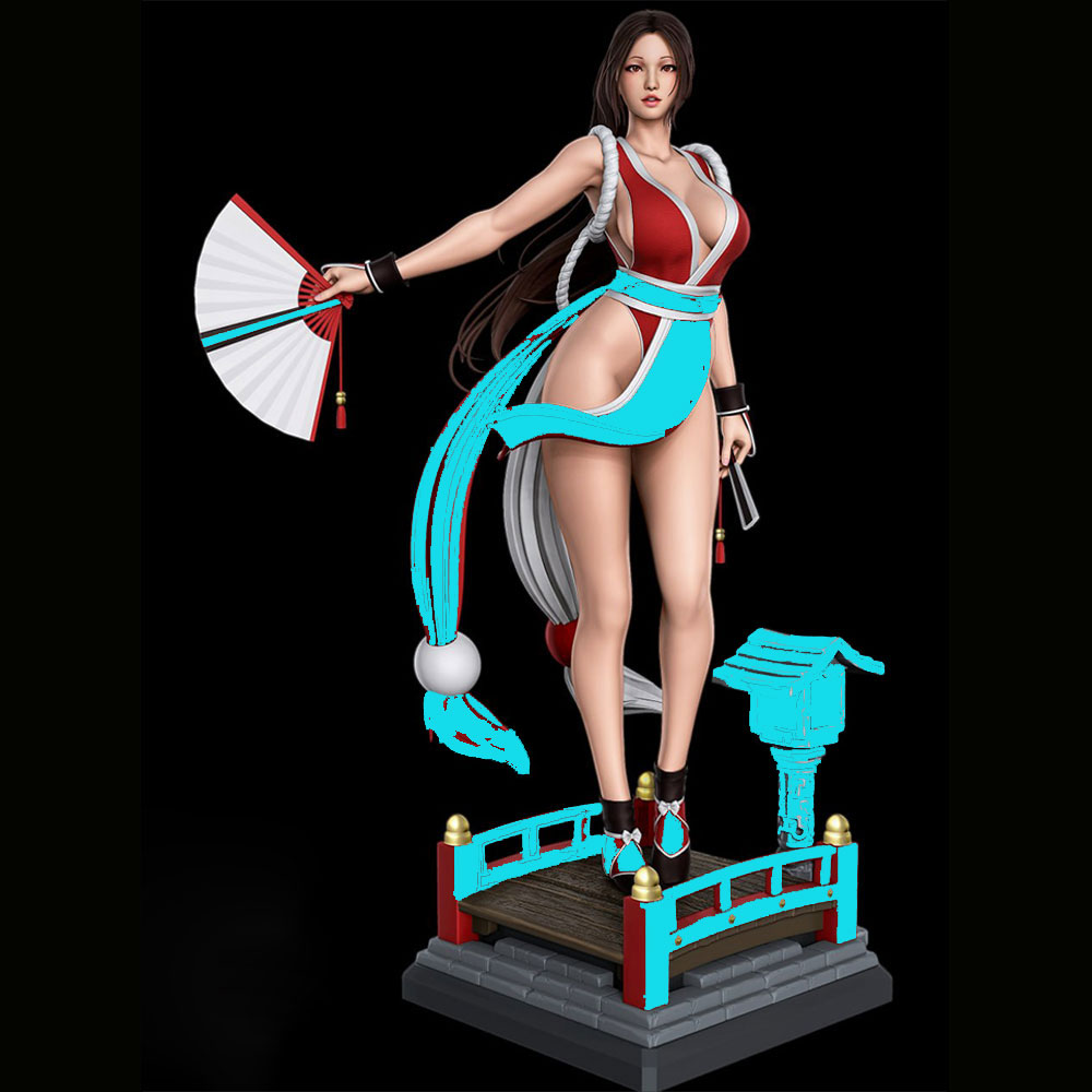 1/24 Sexy Long-Haired Girl Min - 3D Printing Mockup review and price