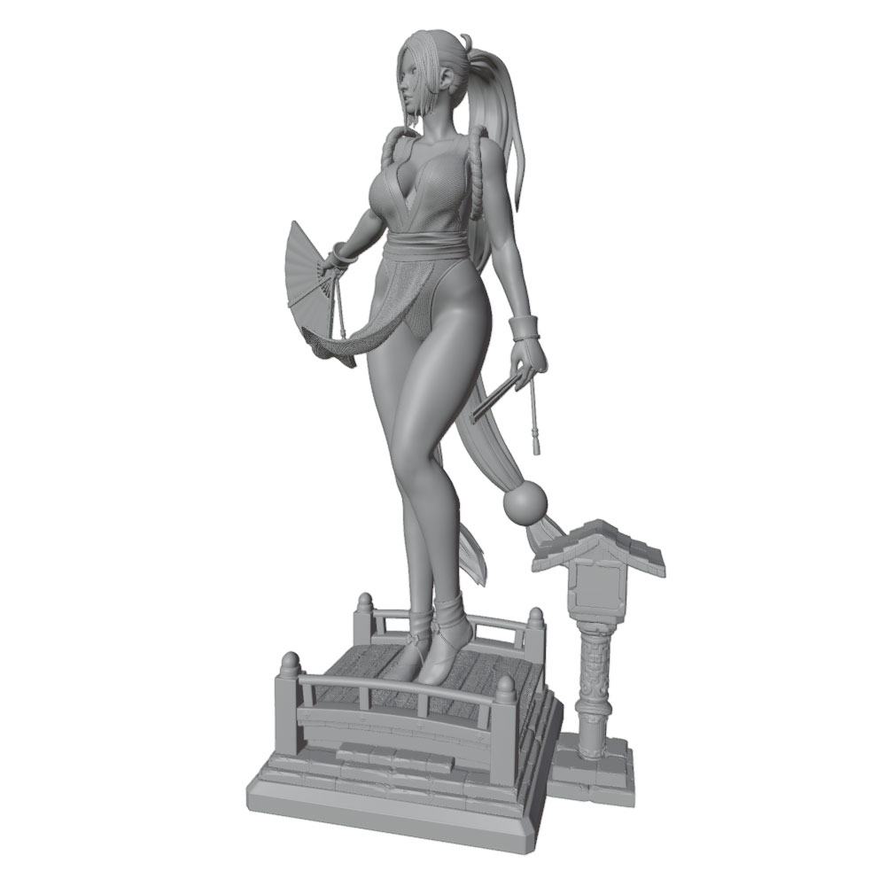 1/24 Sexy Long-Haired Girl Min - 3D Printing Mockup review and price