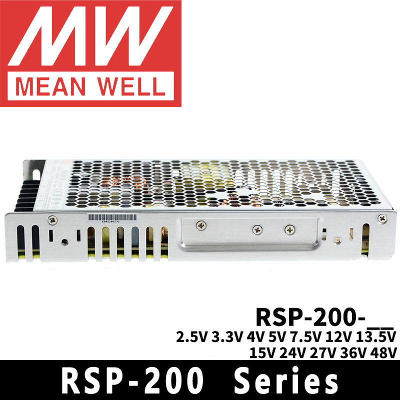 Mean Well RSP-200-2.5/3.3/4/5/ - 3D Printer Power Supply review and price