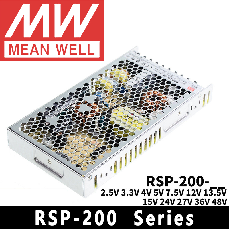 Mean Well RSP-200-2.5/3.3/4/5/ - 3D Printer Power Supply review and price