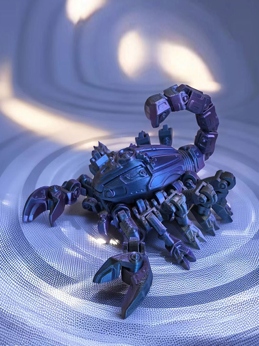 3D Printed Mechanical Scorpion - 3D Printing Action Figure review and price