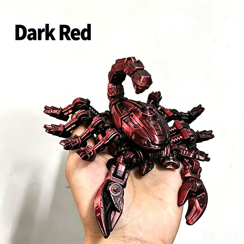 3D Printed Mechanical Scorpion - 3D Printing Action Figure review and price