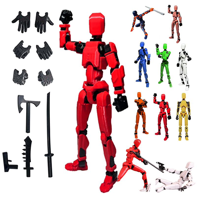 1PCS 13 Joints Figure Articula - 3D Printing Action Figure review and price