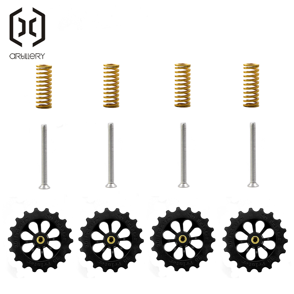 4PCS Heated Bed Spring Levelin - 3D Printer Bed Spring review and price