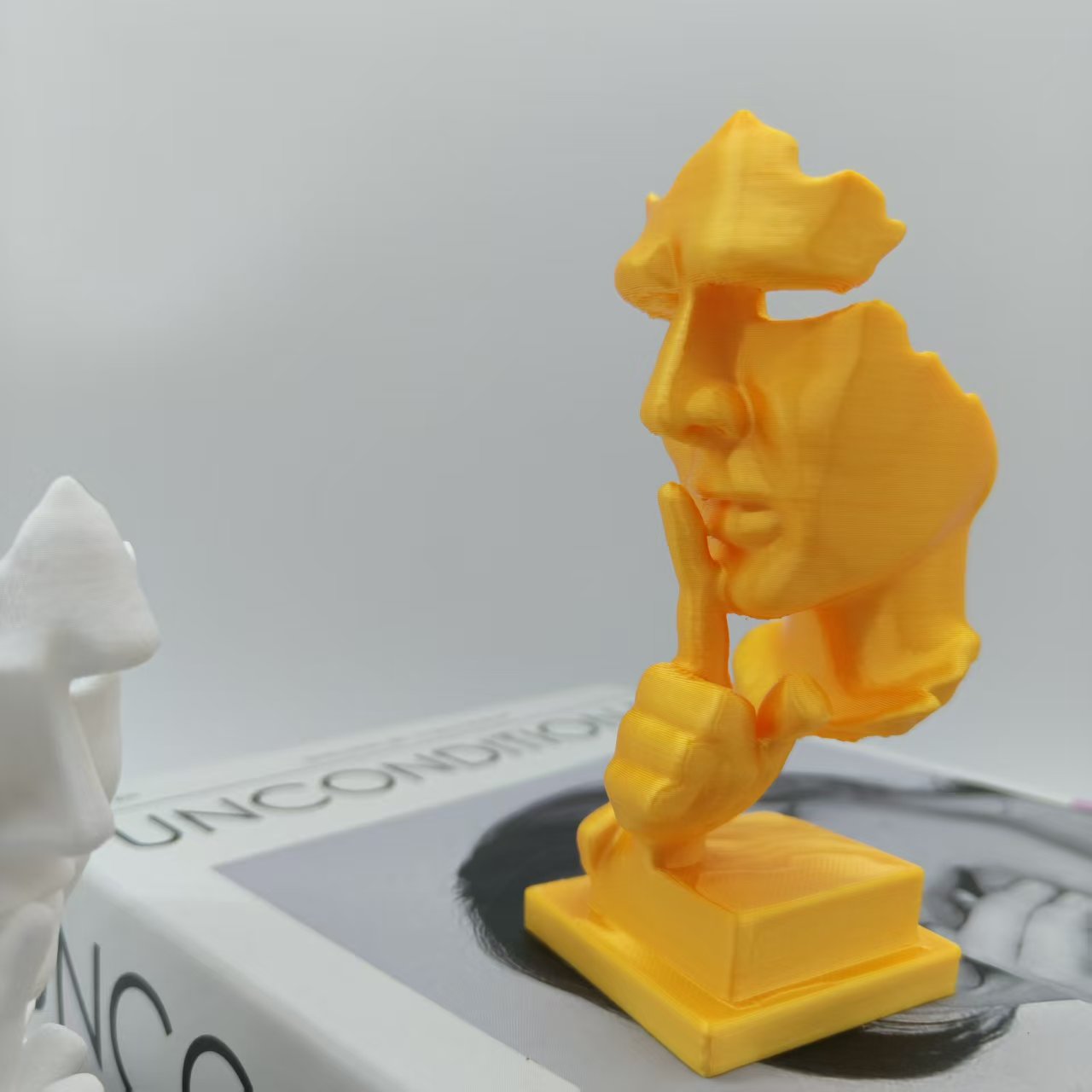 Thinker Statue, Silence Is Gol - 3D Printing Quality review and price
