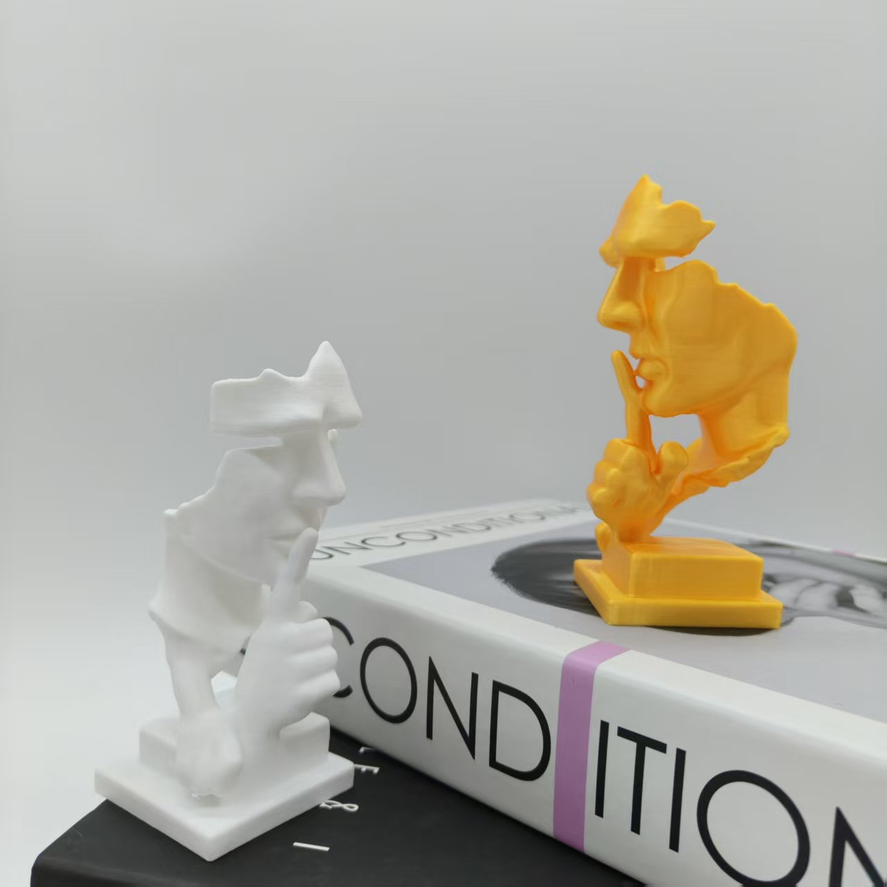 Thinker Statue, Silence Is Gol - 3D Printing Quality review and price