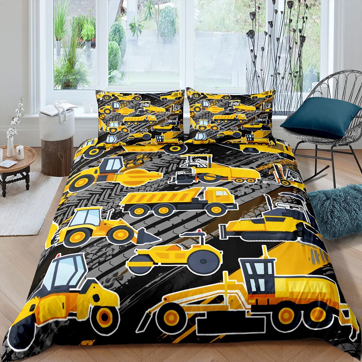 Excavator Duvet Cover Set Twin - 3D Printing Excavator review and price
