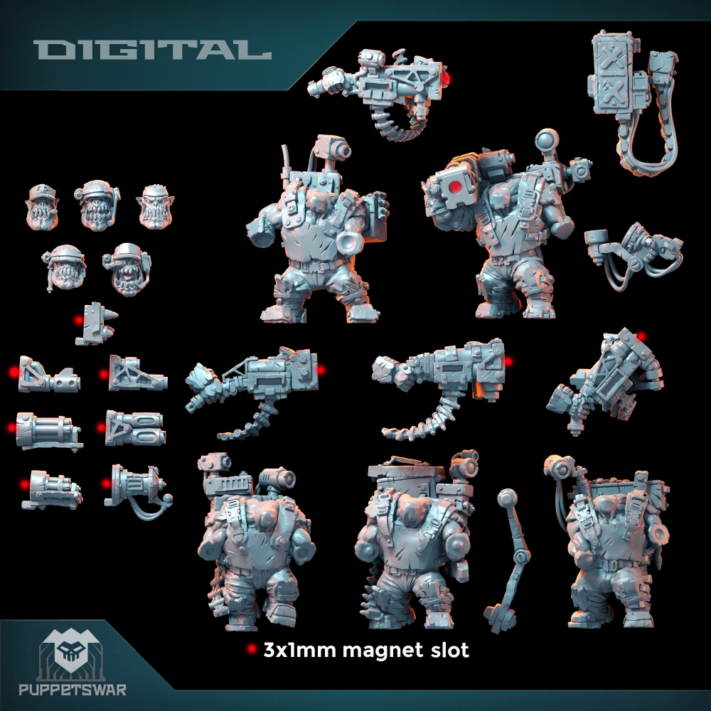 Orc Ultimate Badasses Squad, G - 3D Printing Action Figure review and price