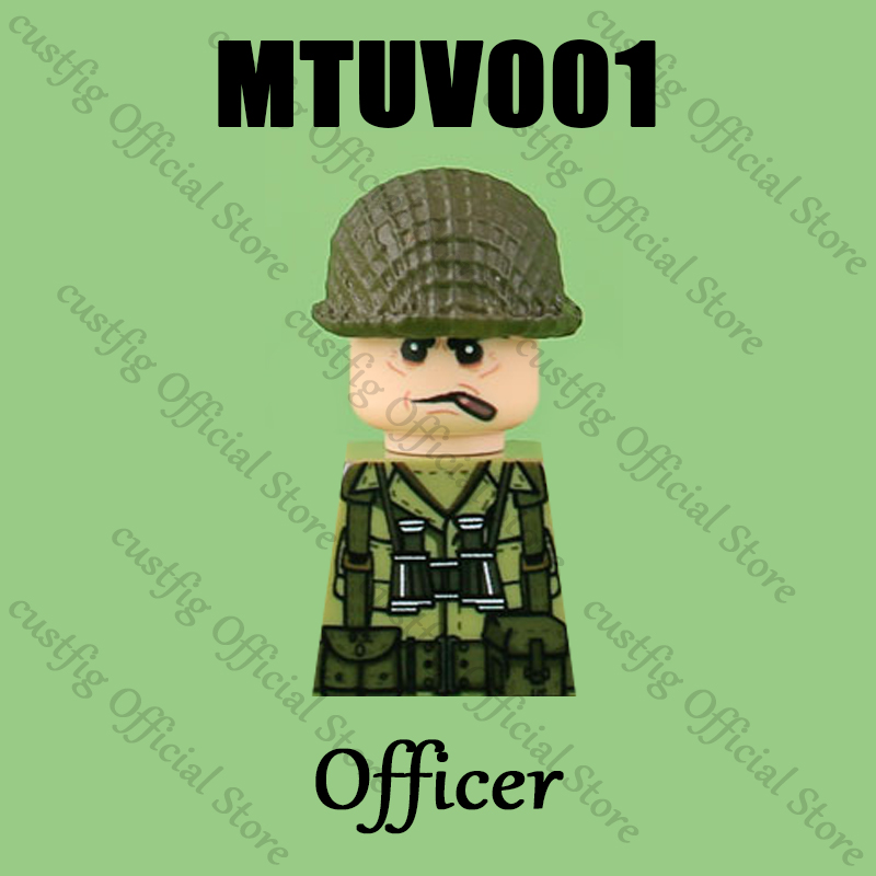 WW2 Soldier Figures Weapon 3D  - 3D Printing Lego Bricks review and price