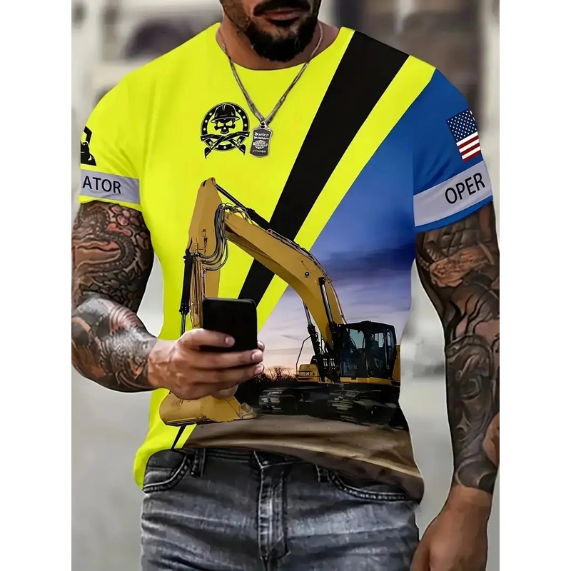 1 Piece Custom Your Picture  N - 3D Printing Excavator review and price