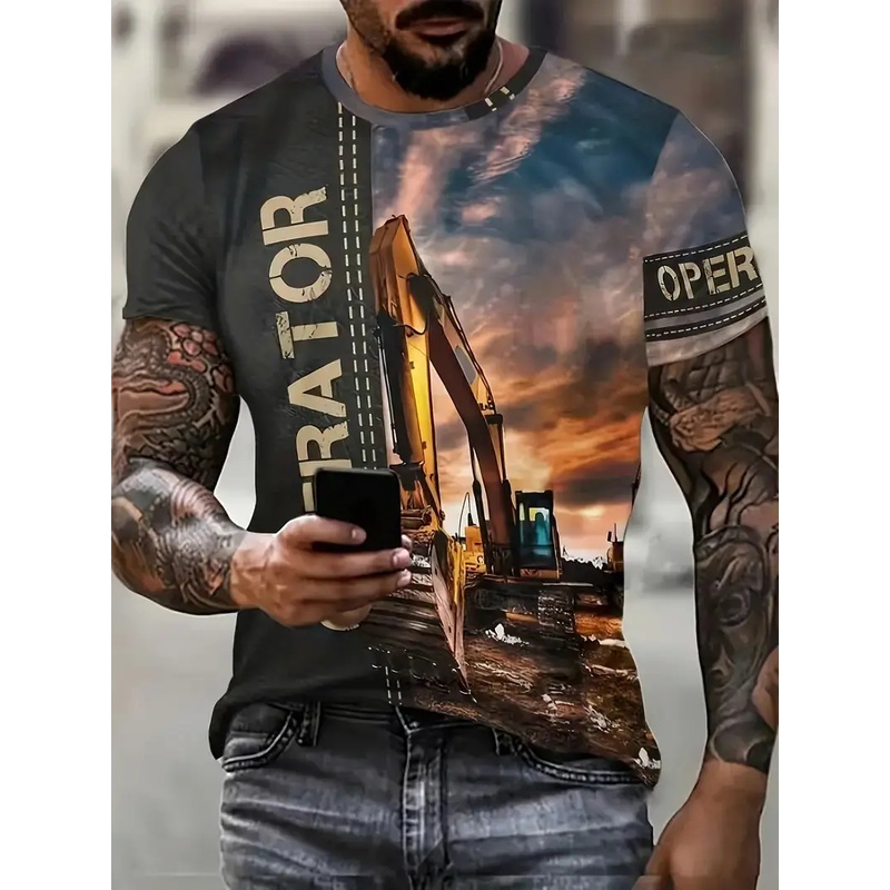 1 Piece Custom Your Picture  N - 3D Printing Excavator review and price