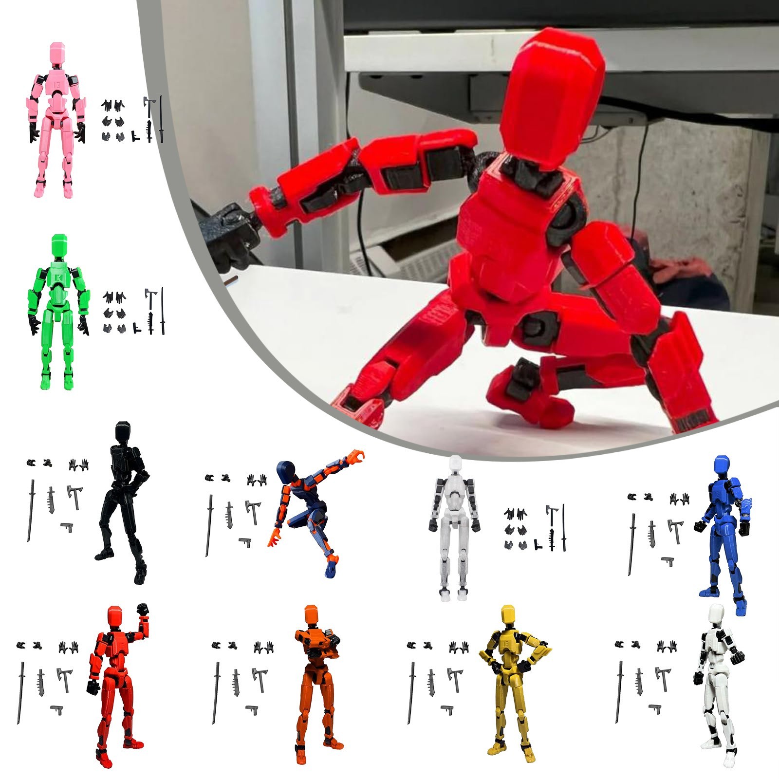 Titan 13 With Wings Figure Toy - 3D Printing Action Figure review and price
