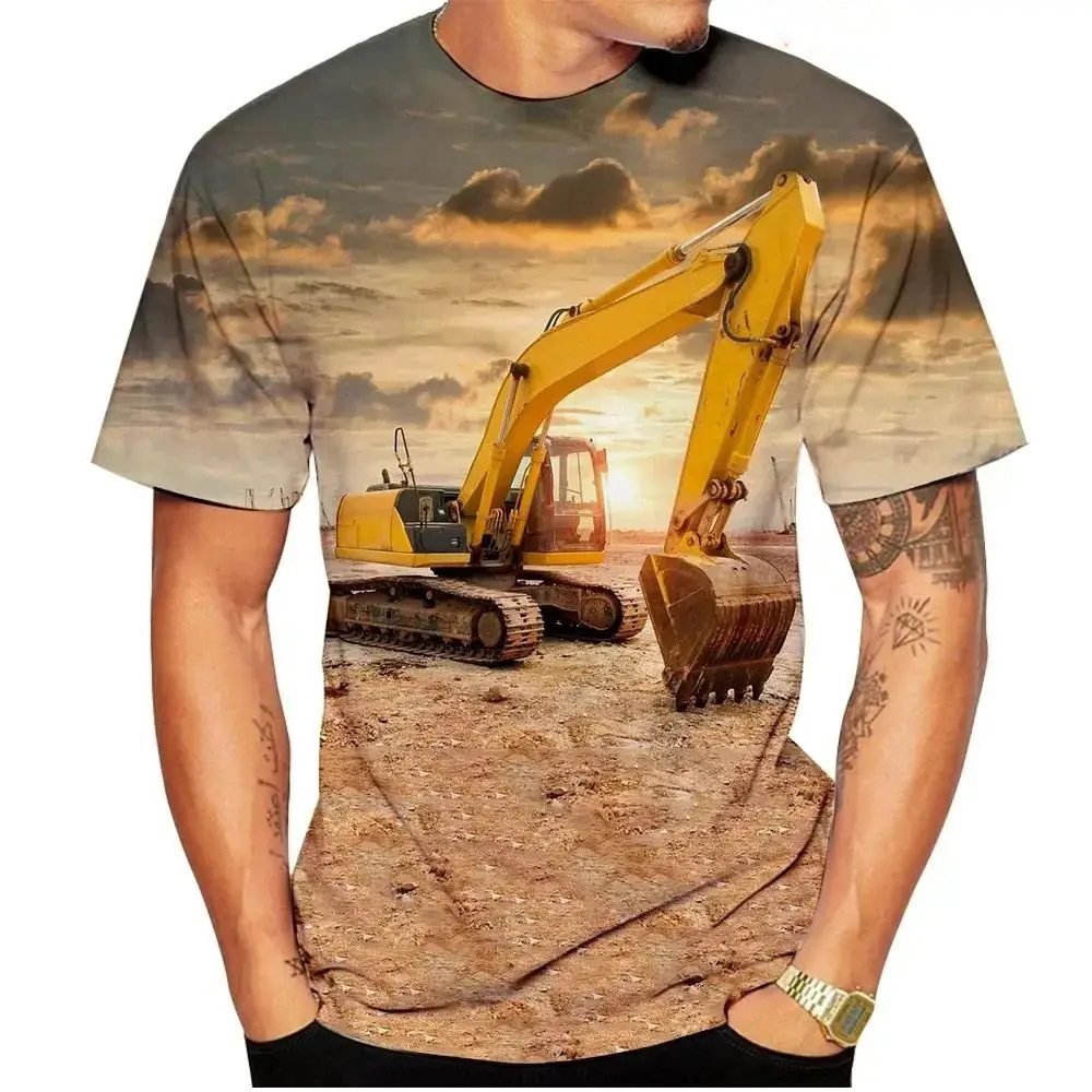 Excavator Pattern 3D Print T-S - 3D Printing Excavator review and price