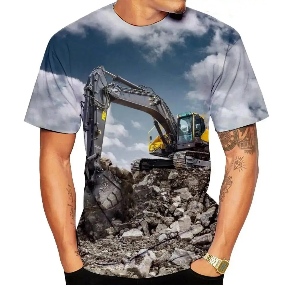 Excavator Pattern 3D Print T-S - 3D Printing Excavator review and price