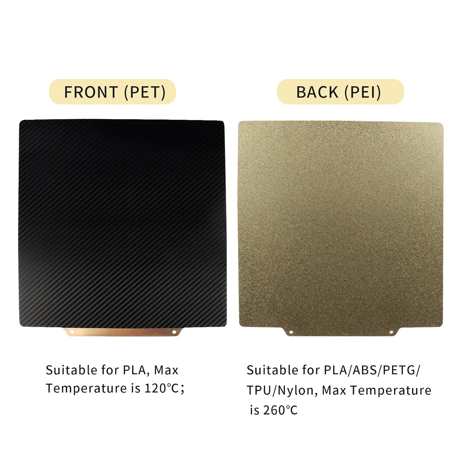SV01/SV02 PEO PEI Build Plate  - 3D Printer Bed Spring review and price