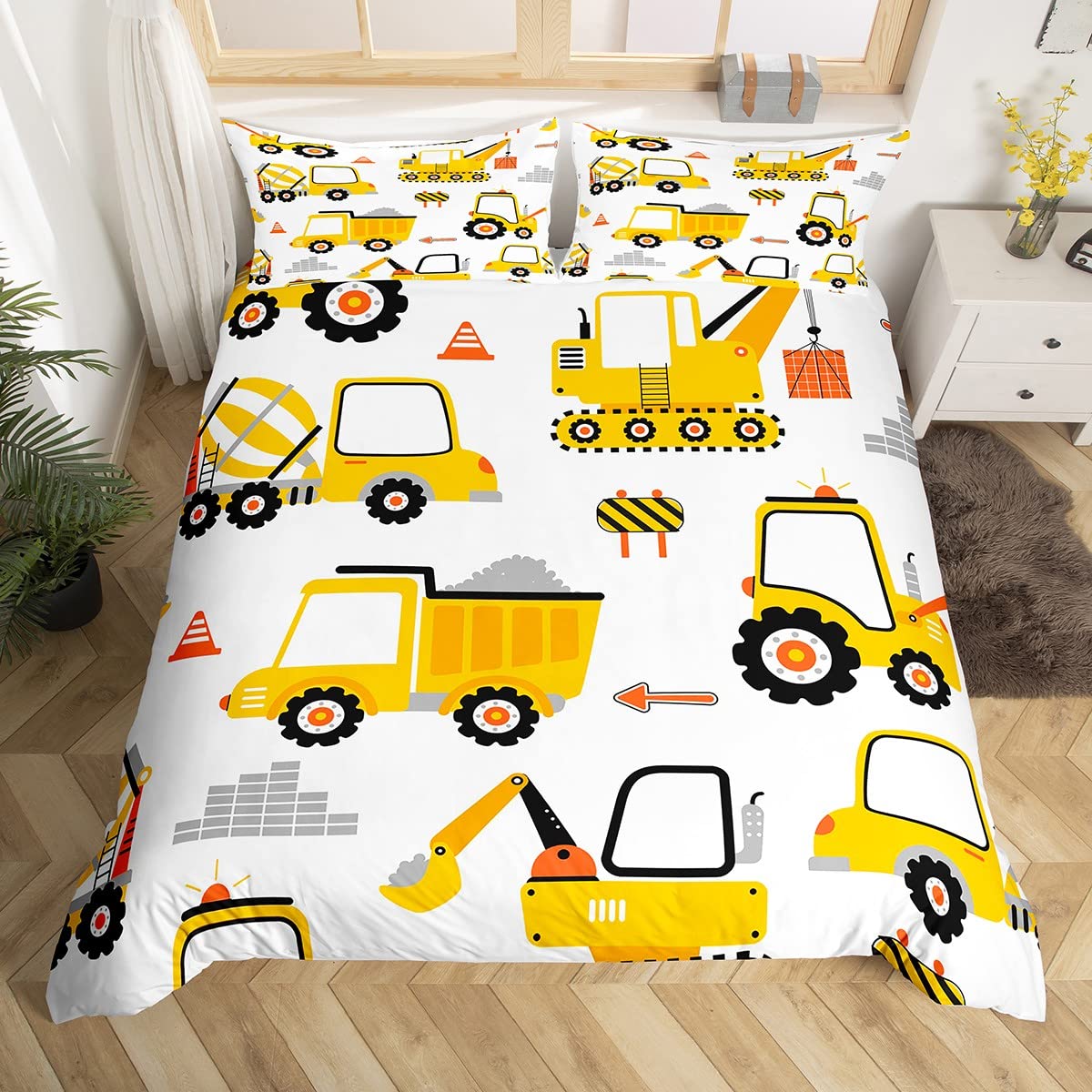 Truck Excavator Bedding Set,Un - 3D Printing Excavator review and price