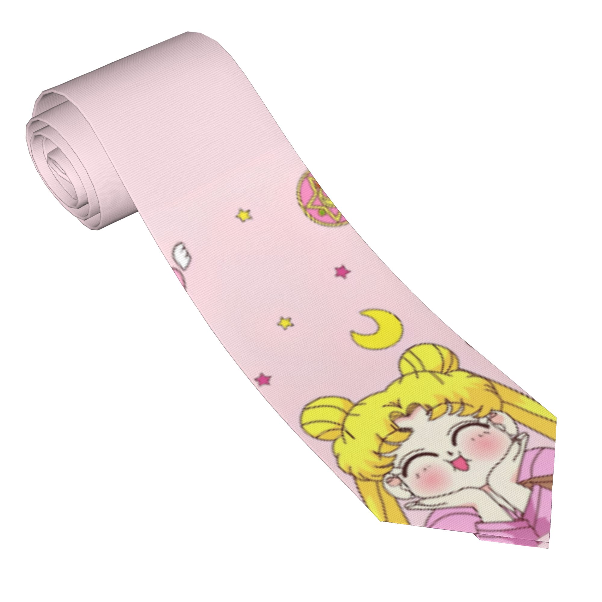 Mens Tie Cartoon Moons 3D Prin - 3D Printing Quality review and price