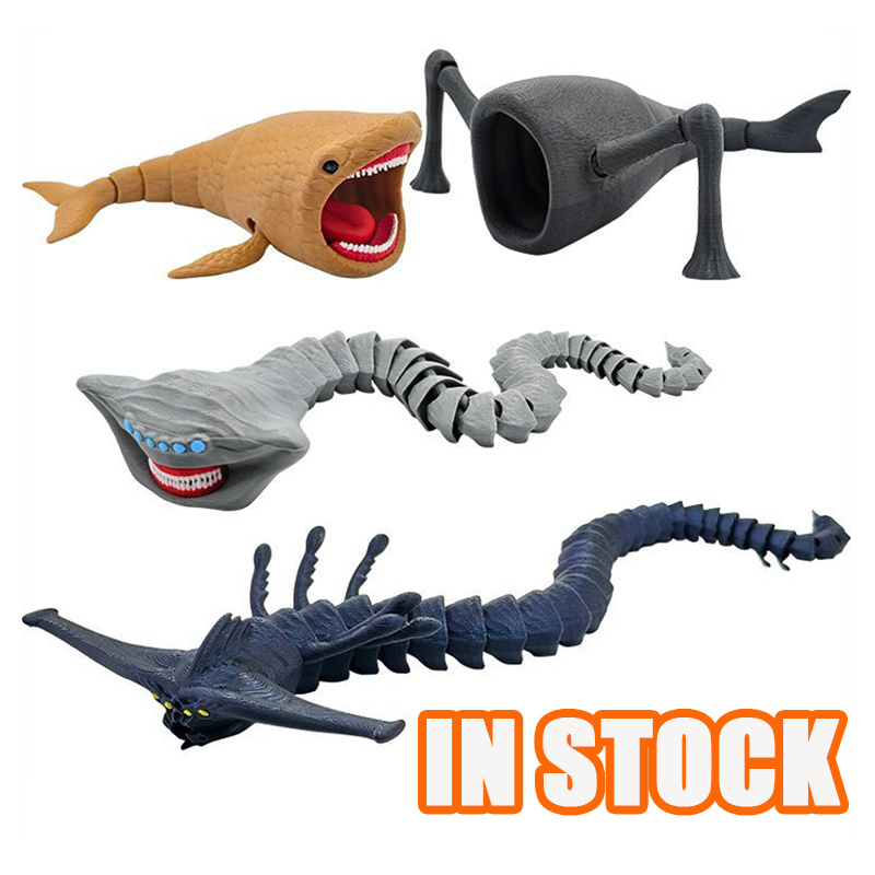 1/4pcs 3D Printing Sea Eater A - 3D Printing Action Figure review and price