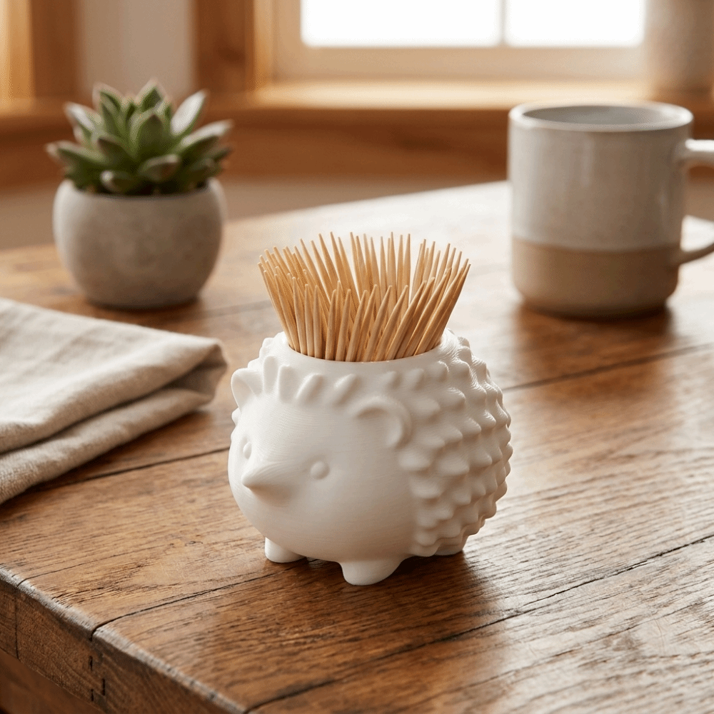 2PCS Plastic Hedgehog-Shaped T - 3D Printing Dental review and price