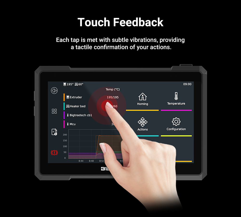 BIGTREETECH Pad 7 IPS Touch Sc - 3D Printing Warehouse review and price