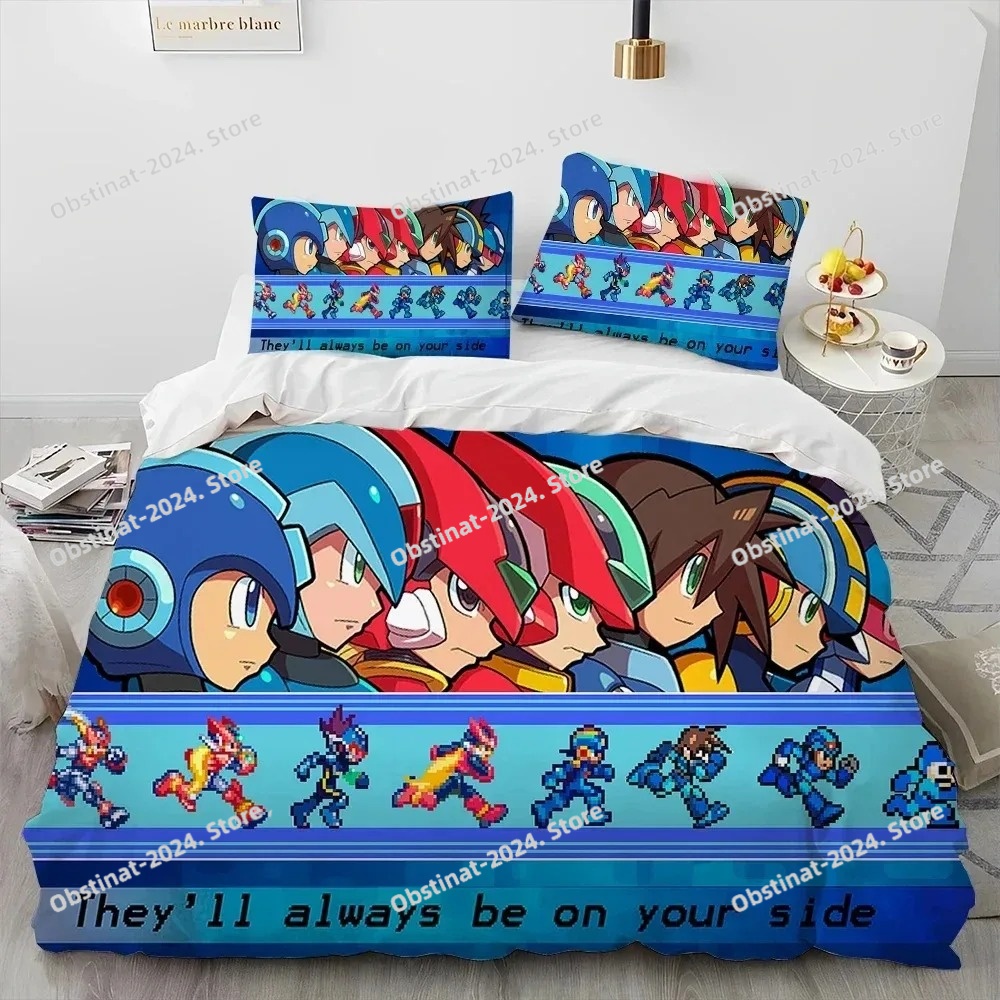 3D Mega Man X Dive Bedding Set - 3D Printing Rock review and price