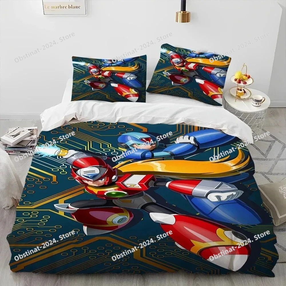 3D Mega Man X Dive Bedding Set - 3D Printing Rock review and price