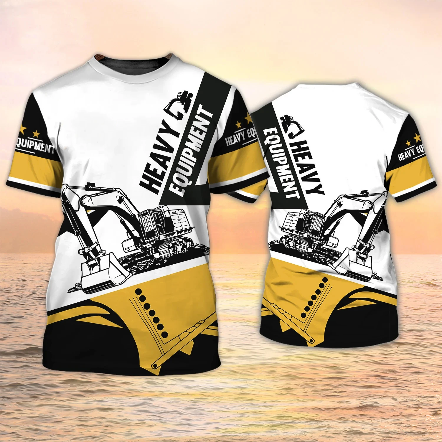 Excavator TShirts Heavy Equipm - 3D Printing Excavator review and price