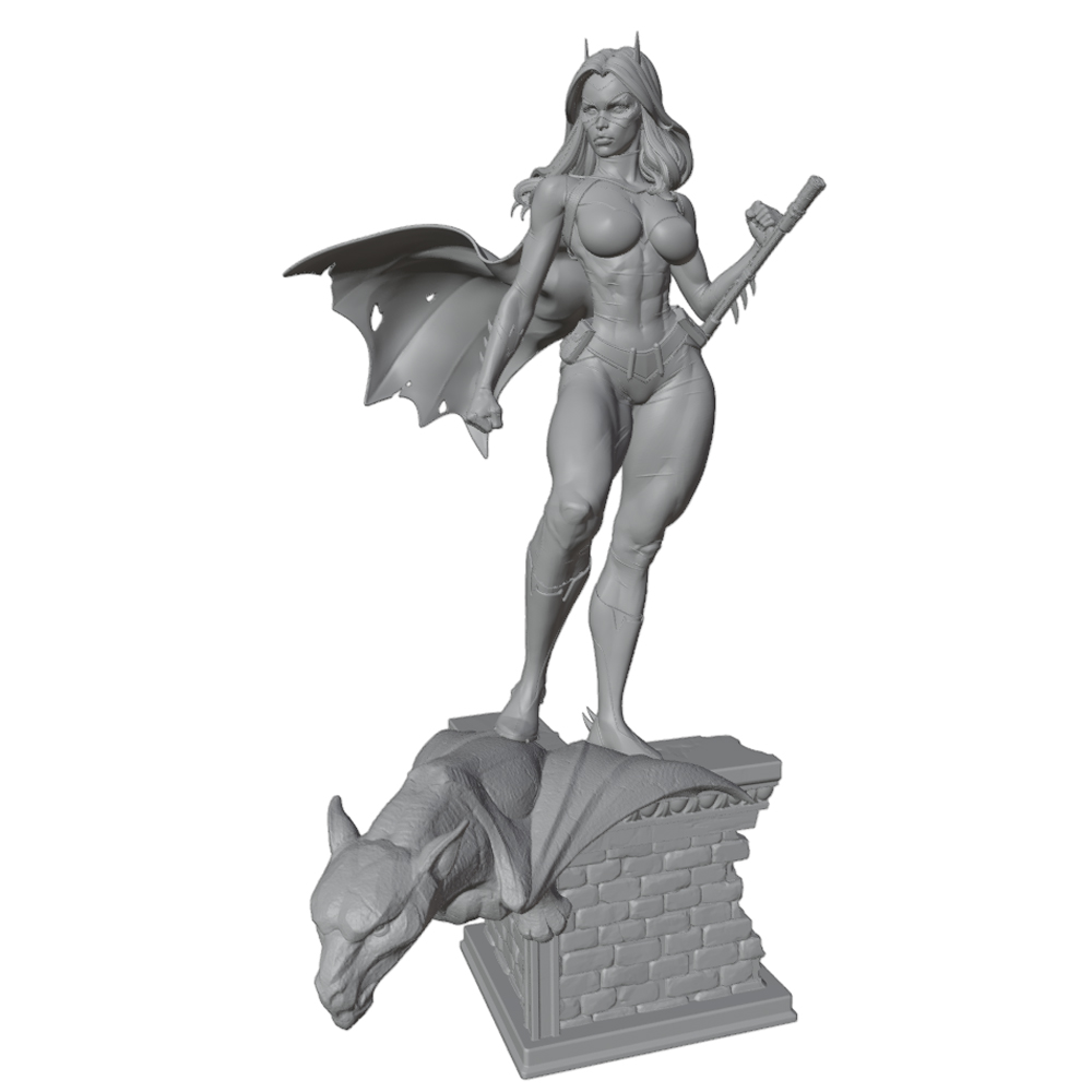 1/24 75mm NSFW Anime Character - 3D Printing Mockup review and price