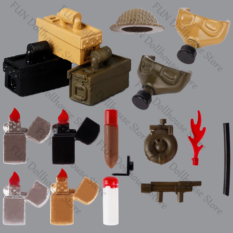 WW2 British Military Soldiers  - 3D Printing Lego Bricks review and price