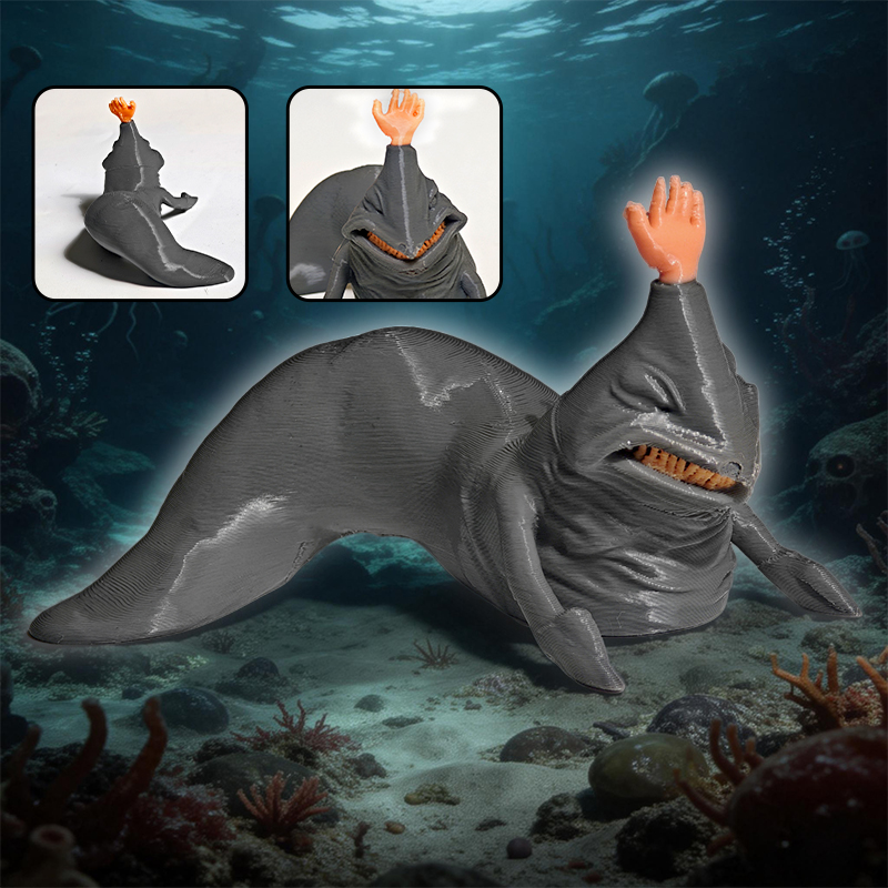 New 3D Printing Sea Eater Bloo - 3D Printing Action Figure review and price