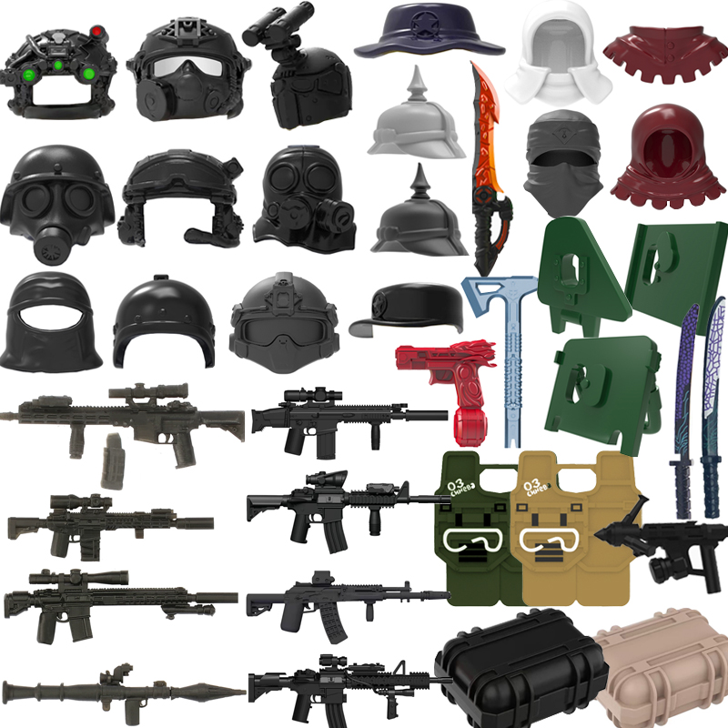 Military Figure Accessory Buil - 3D Printing Lego Bricks review and price