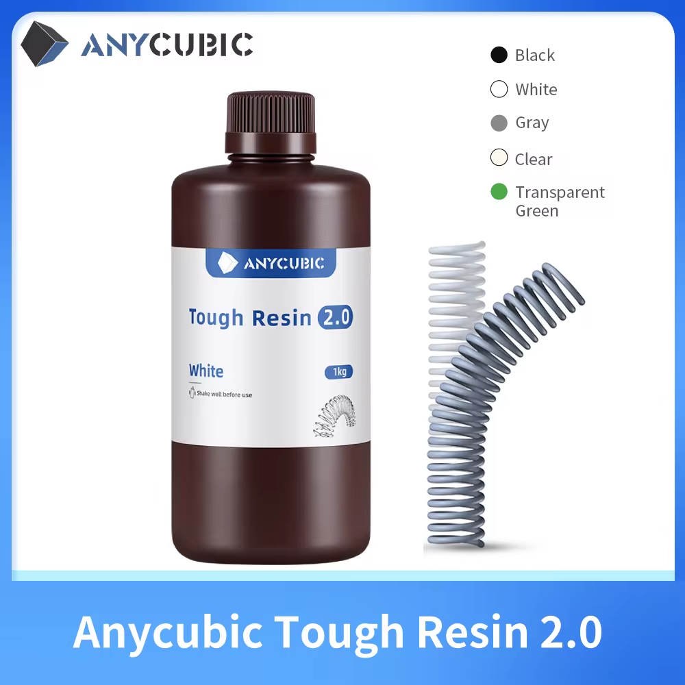 Anycubic Flexible Tough Resin  - 3D Printing Dental review and price