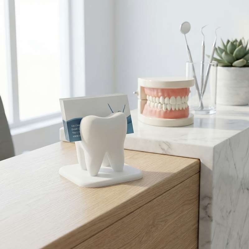 3D Printed Tooth Shaped Busine - 3D Printing Dental review and price